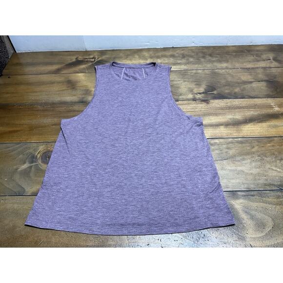 Lululemon Women’s Muscle Tank Top Heathered Purple Size 6/8 - Picture 1 of 7